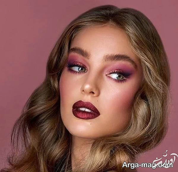 آرایش ساده صورت